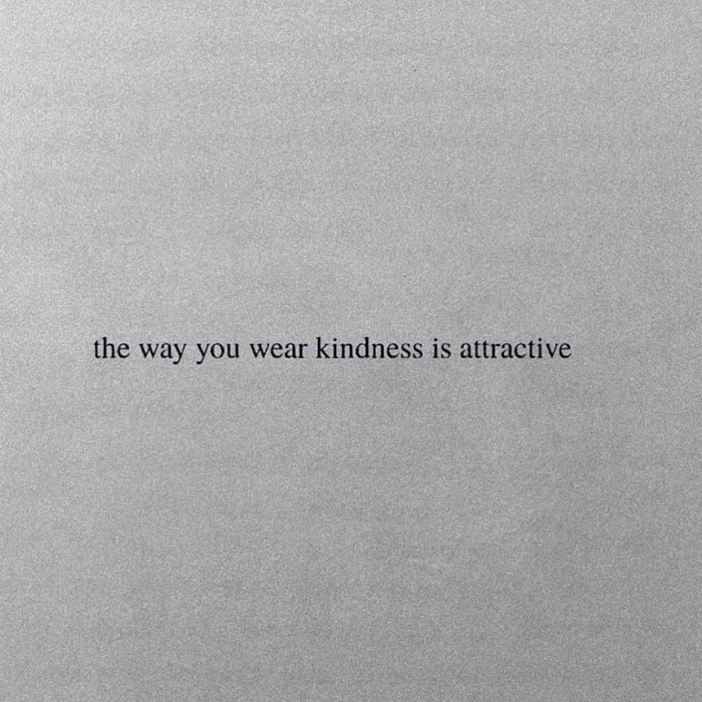 You are currently viewing Kindness. 😌